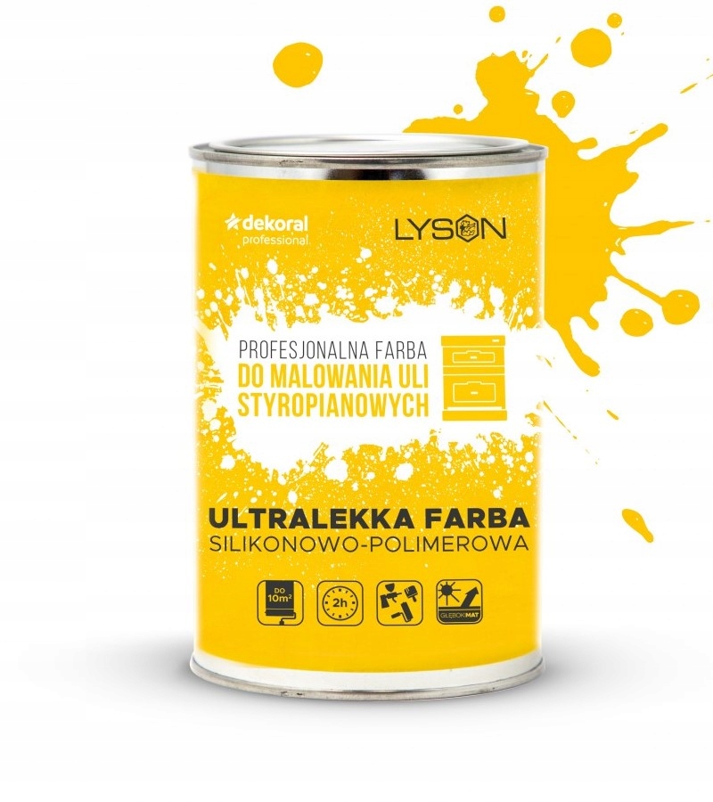 

Farba do malowania Uli Ula 1 litr Żółta