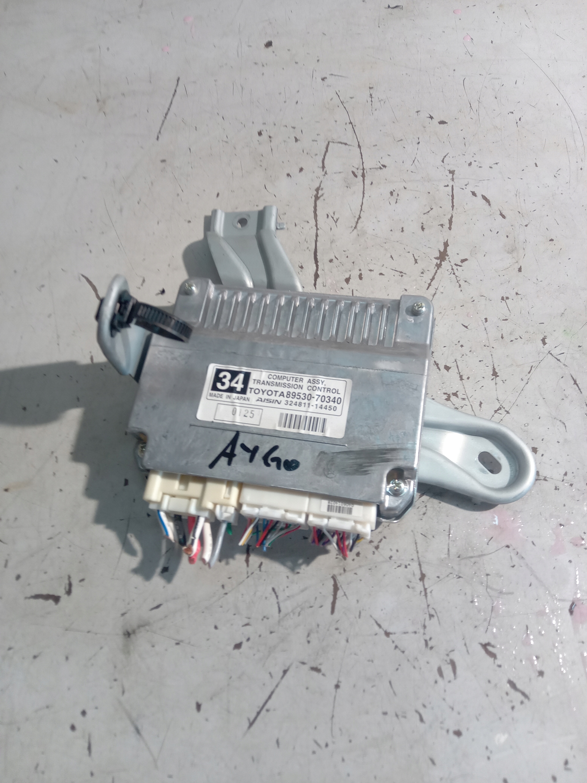 89530-70340 - TOYOTA AYGO II БЛОК УПРАВЛЕНИЯ КОРОБКОЙ ПЕРЕДАЧ