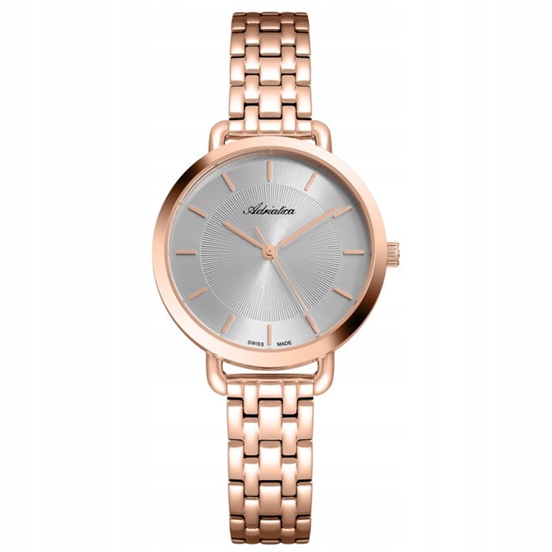 Dámské hodinky Adriatica A3766.9117Q růžové zlato