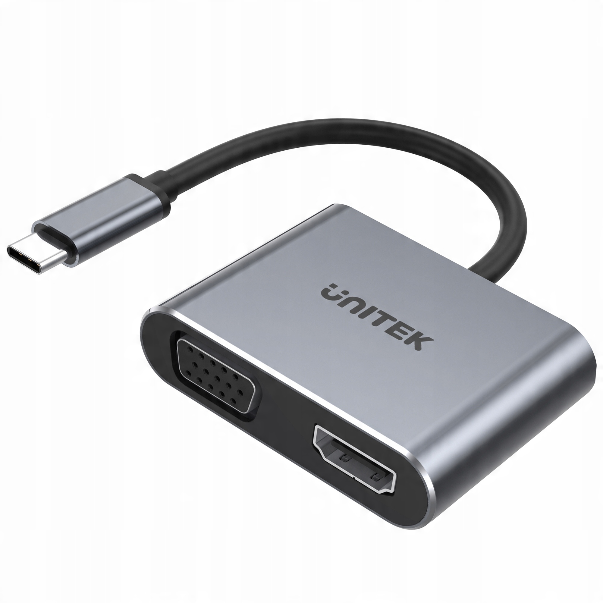 

Hub Usb-c Hdmi Vga Usb-a i Pd 100W D1049A Unitek