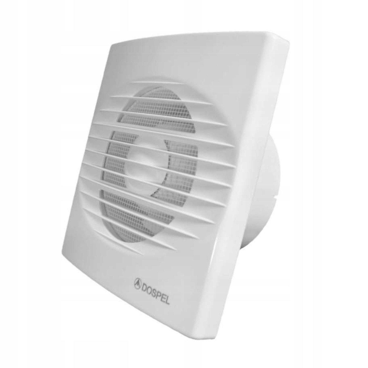 Wentylator Dom. Ścienny FI100mm S Wc H IPX2 15W 100m3-h Biały Abs Dospel St