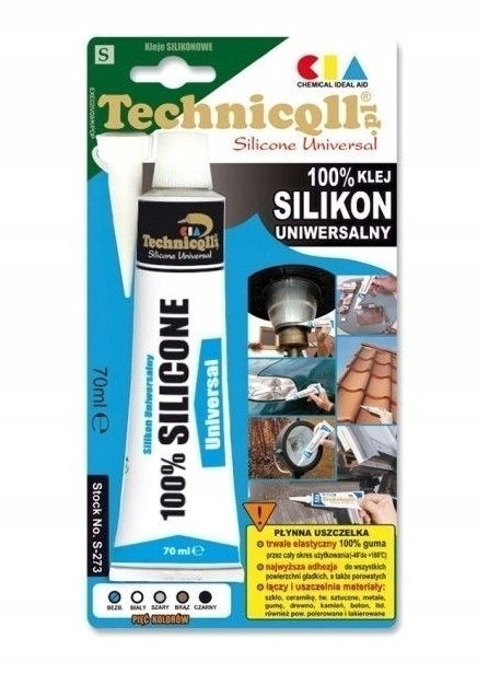 Silikon Uniwersalny Biały 70ml - Technicqll