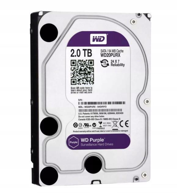 Zestaw Monitoringu 6x 4Mpx Rejestrator HWN-4108MH Technologia IP