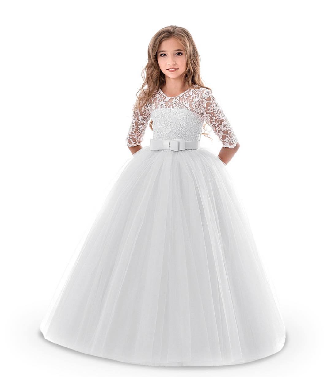 sukienka WIZYTOWA NA WESELE KOMUNIA KORONKA 158