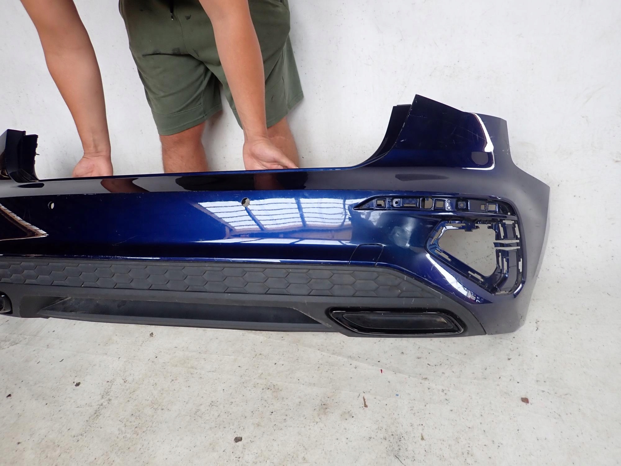 AUDI A3 IV 4 8Y HB S-LINE 20-> bumper rear part rear PDC