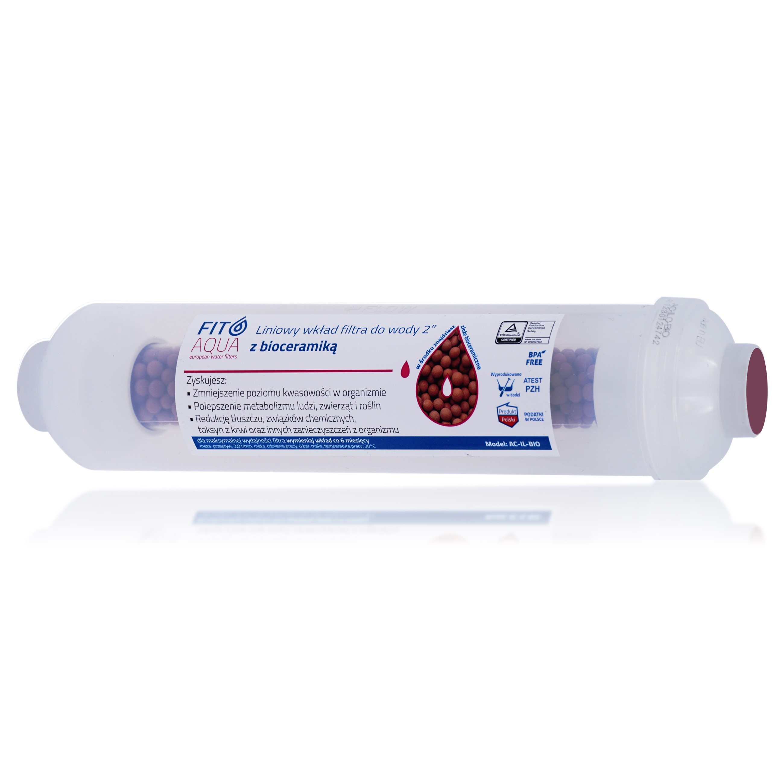 

Ac-il-bio FITaqua wkład filtr wody bioceramiczny