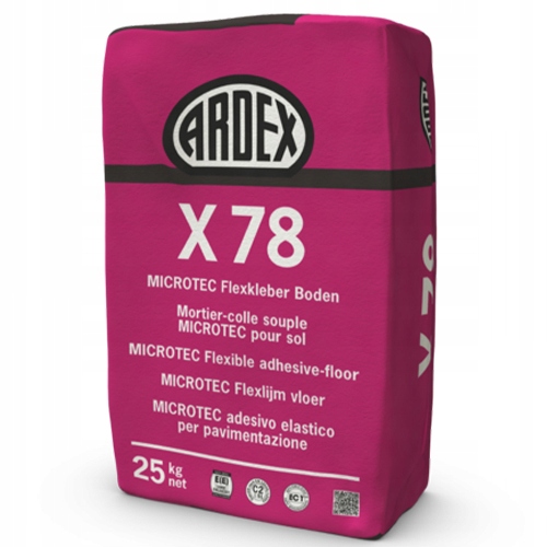 Ardex X 78 Elastické lepidlo Microtec na podlahy 25 kg