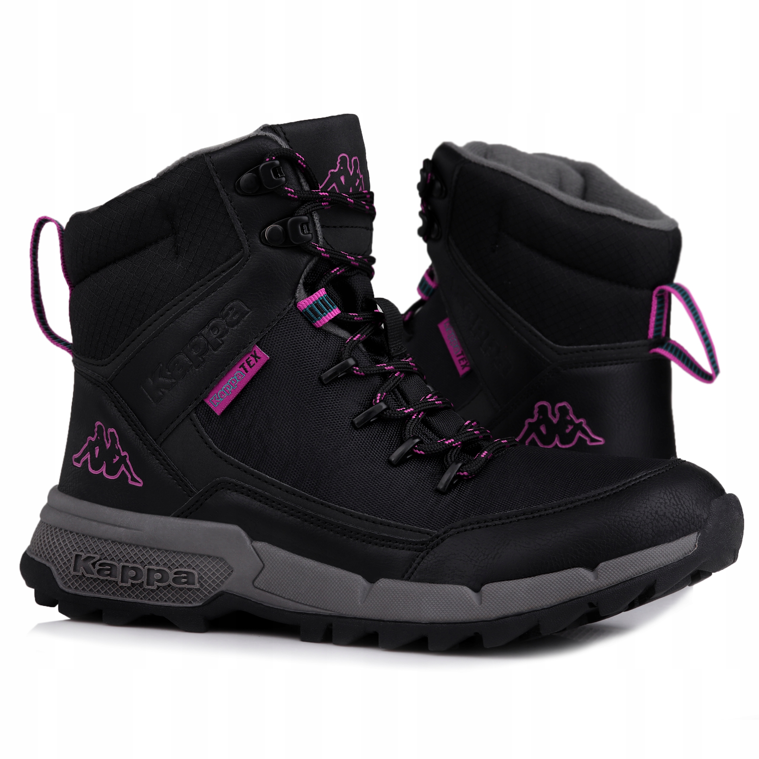 

Buty damskie zimowe Kappa ocieplane 243232 1122