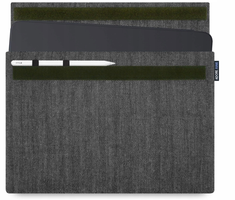 Pouzdro Adore June Business 13 palců v šedo-černé barvě
