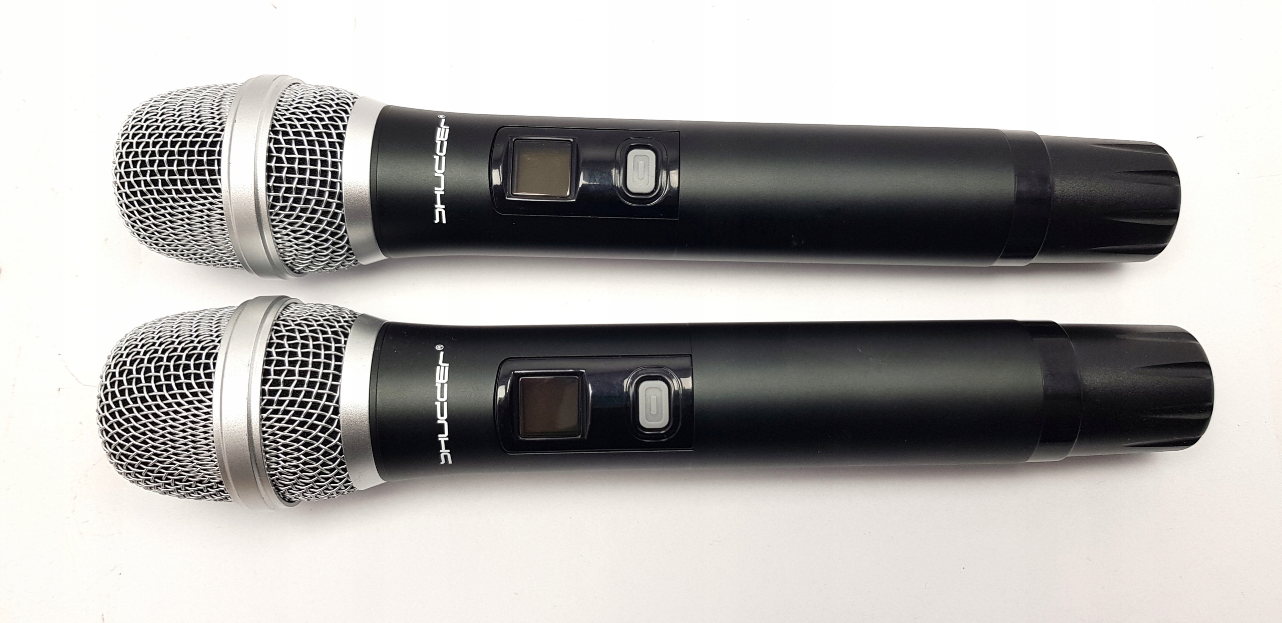 2 x ręczny mikrofon bezprzewodowy Shudder SDR1802 bez bazy Marka Shudder