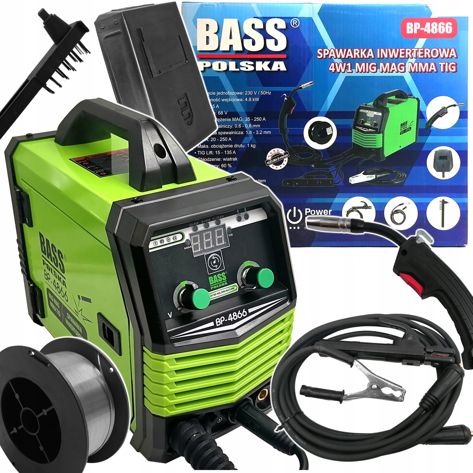 SPAWARKA INWERTOROWA 4 w 1 BASS