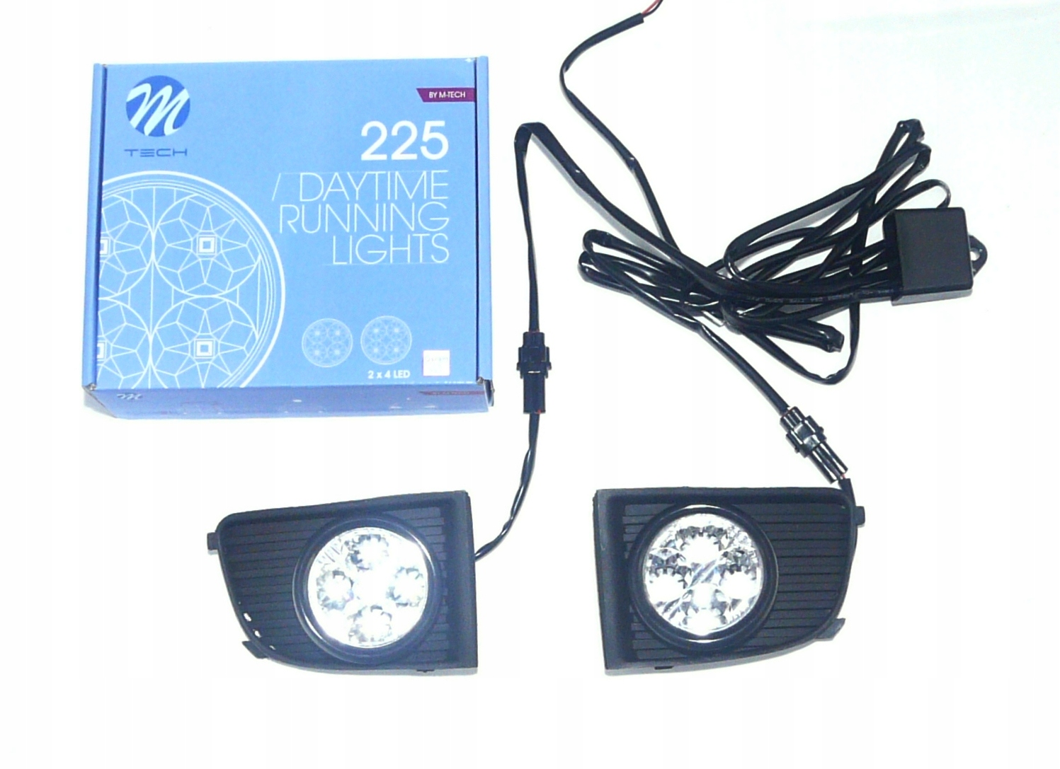 Lampy swiatla dzienne DRL LED Skoda Fabia I 00 04