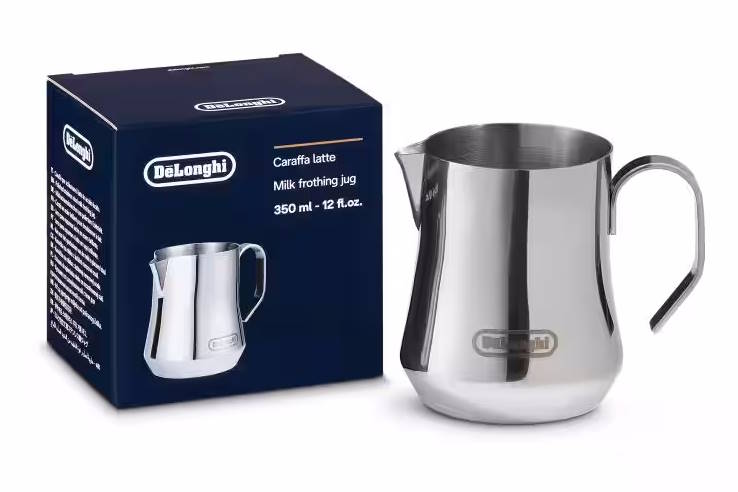 DeLonghi DLSC060 Dzbanek do spieniania mleka 350 ml ze szczotkowanej stali