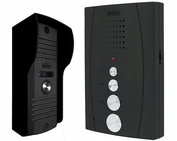 DOMOFON GŁOŚNOMÓWIĄCY BEZSŁUCHAWKOWY ADP-12A3 EURA Rodzaj domofonu Jednorodzinny