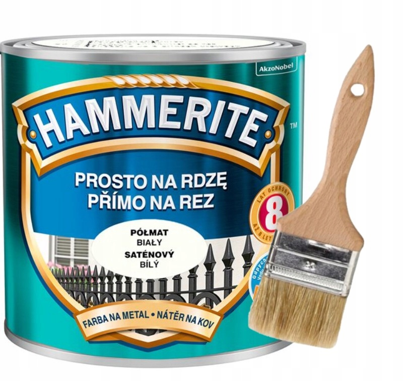 

Hammerite Prosto Na Rdze Biały Półmat 2,5L Pędz