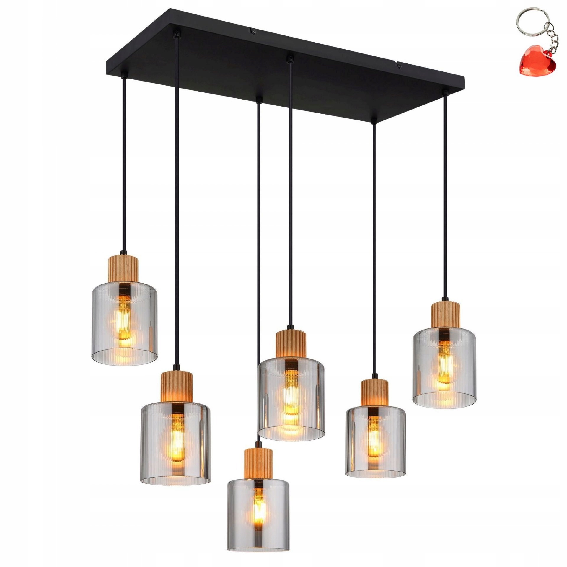 Závesná lampa Aleidis 15768-6 Globo