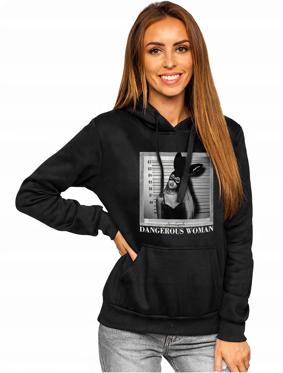 

Bluza Damska Z Kapturem Ariana Grande Rozmiar M Y4