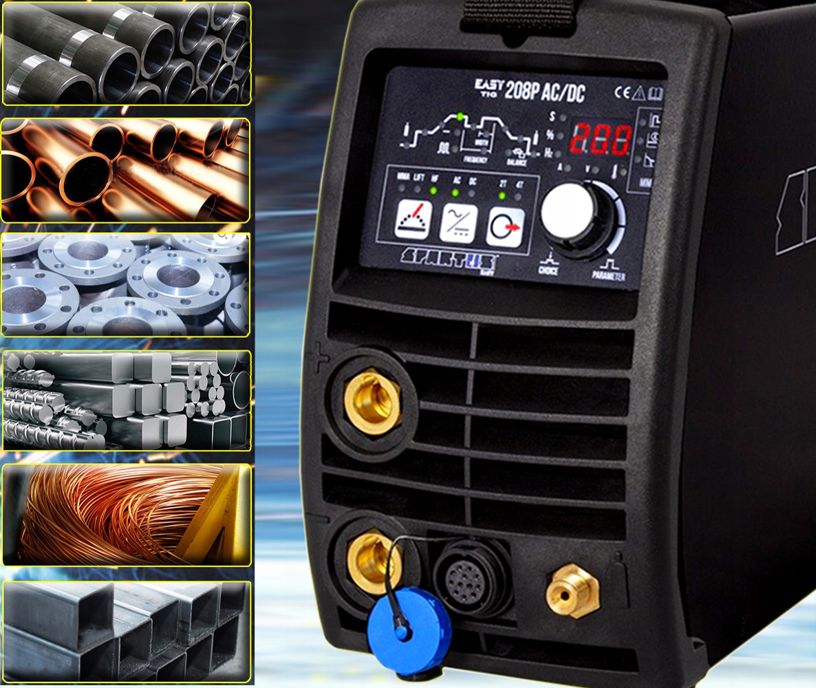 SPAWARKA ALU TIG HF AC/DC EASYTIG 208P SPARTUS Moc pobierana 60 kVA