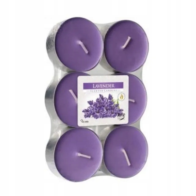 

Bispol Maxi Podgrzewacze świeczki tealight Lawenda