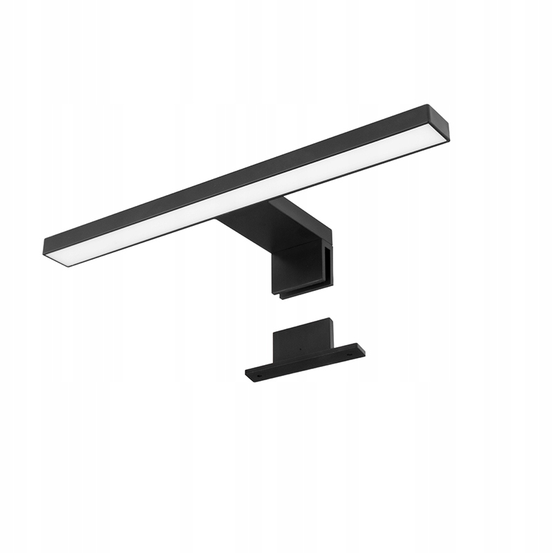 

Kinkiet Led czarny łazienkowy na lustro szafkę 2w1