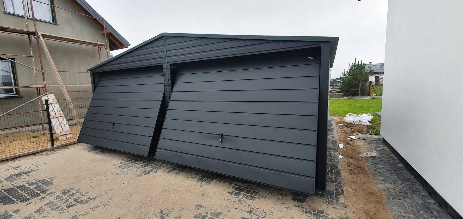 Garaż blaszany 6x5,8 PRODUCENT Szerokość 6 m