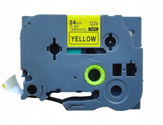 

Taśma QZe-651 do Brother (TZe-651) 24mm 8m żółta