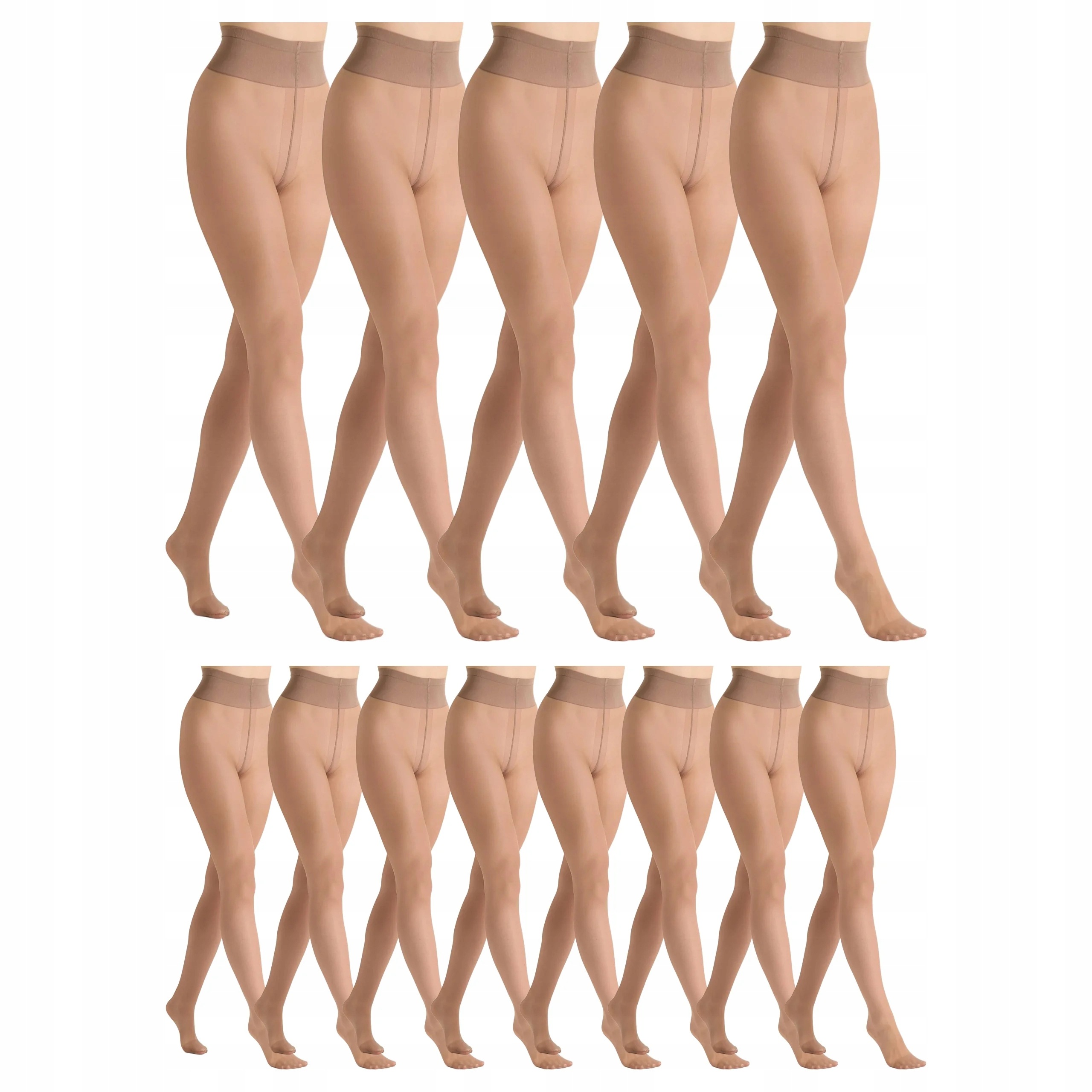 13 x Punčocháče hladké Exclusive Silk 15 den Marilyn Daino 3/4