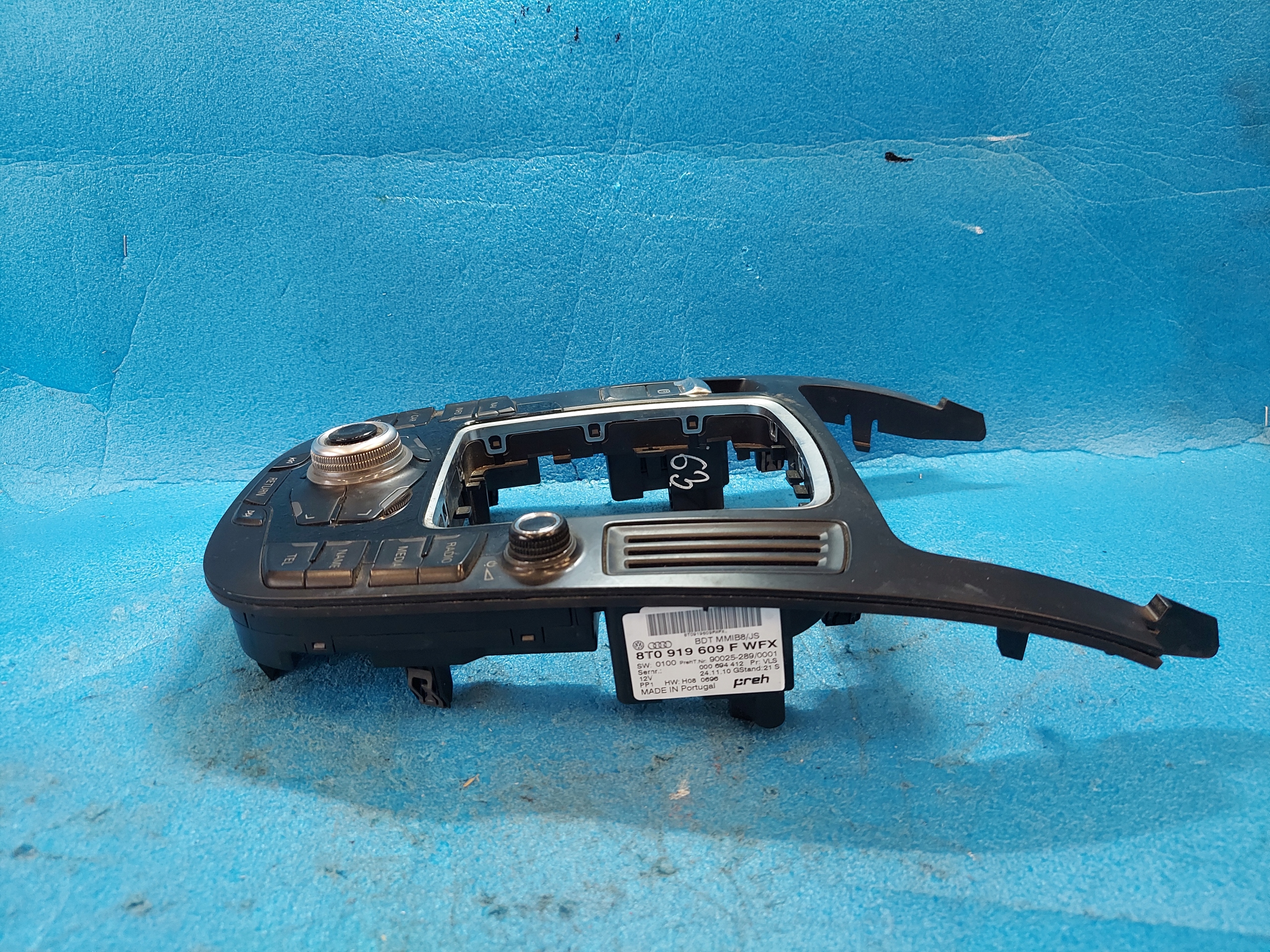 PANEL MMI 8T0919609F AUDI A4 B8