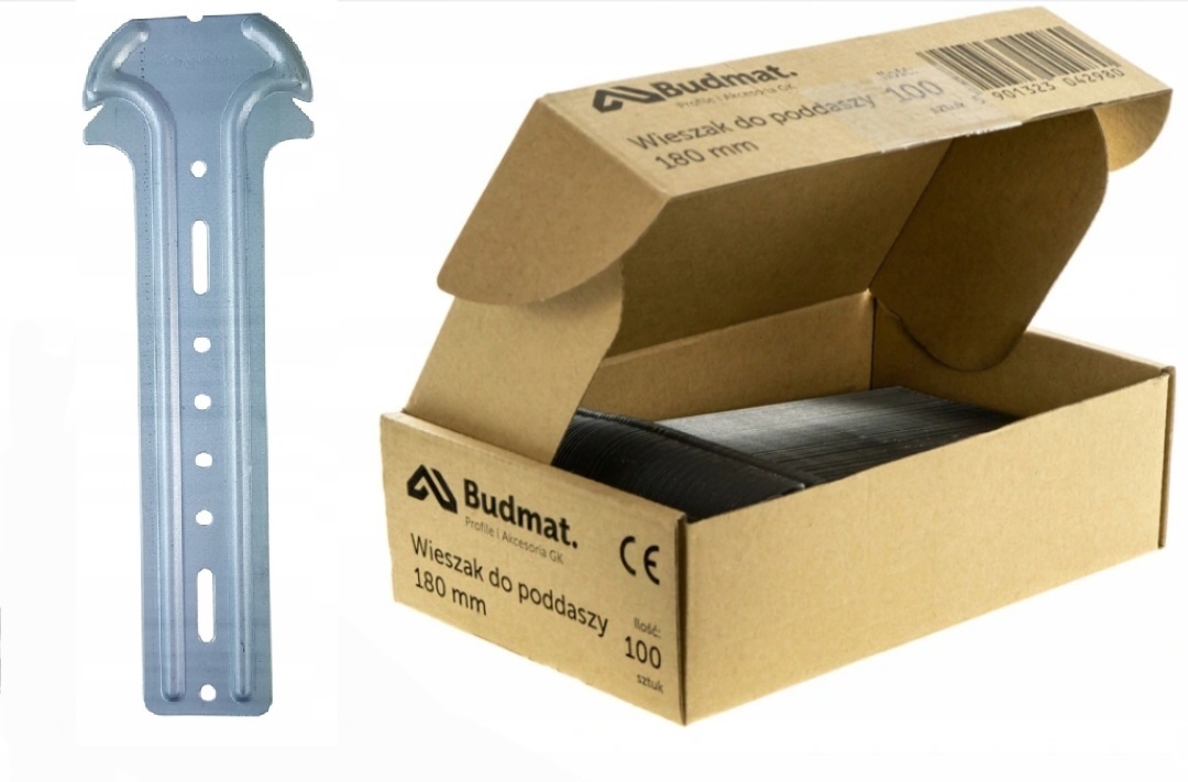 WIESZAK KOTWOWY PODDASZY 180mm PROFIL CD60 *1szt*