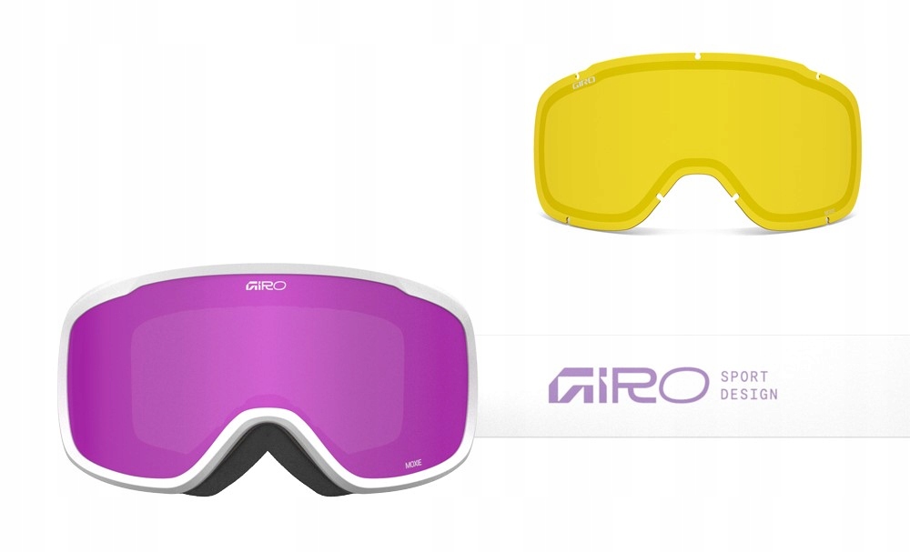 Dámské lyžařské brýle Giro Moxie Mauve Stacked