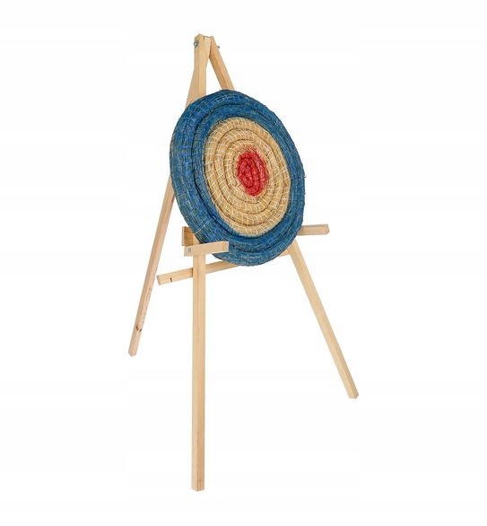 Lukostřelecký terč štít lukostřelecká slaměná podložka 80 cm slaměný štít