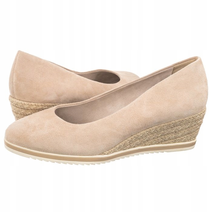 Dámské semišové lodičky Tamaris Béžová 1-22303-42