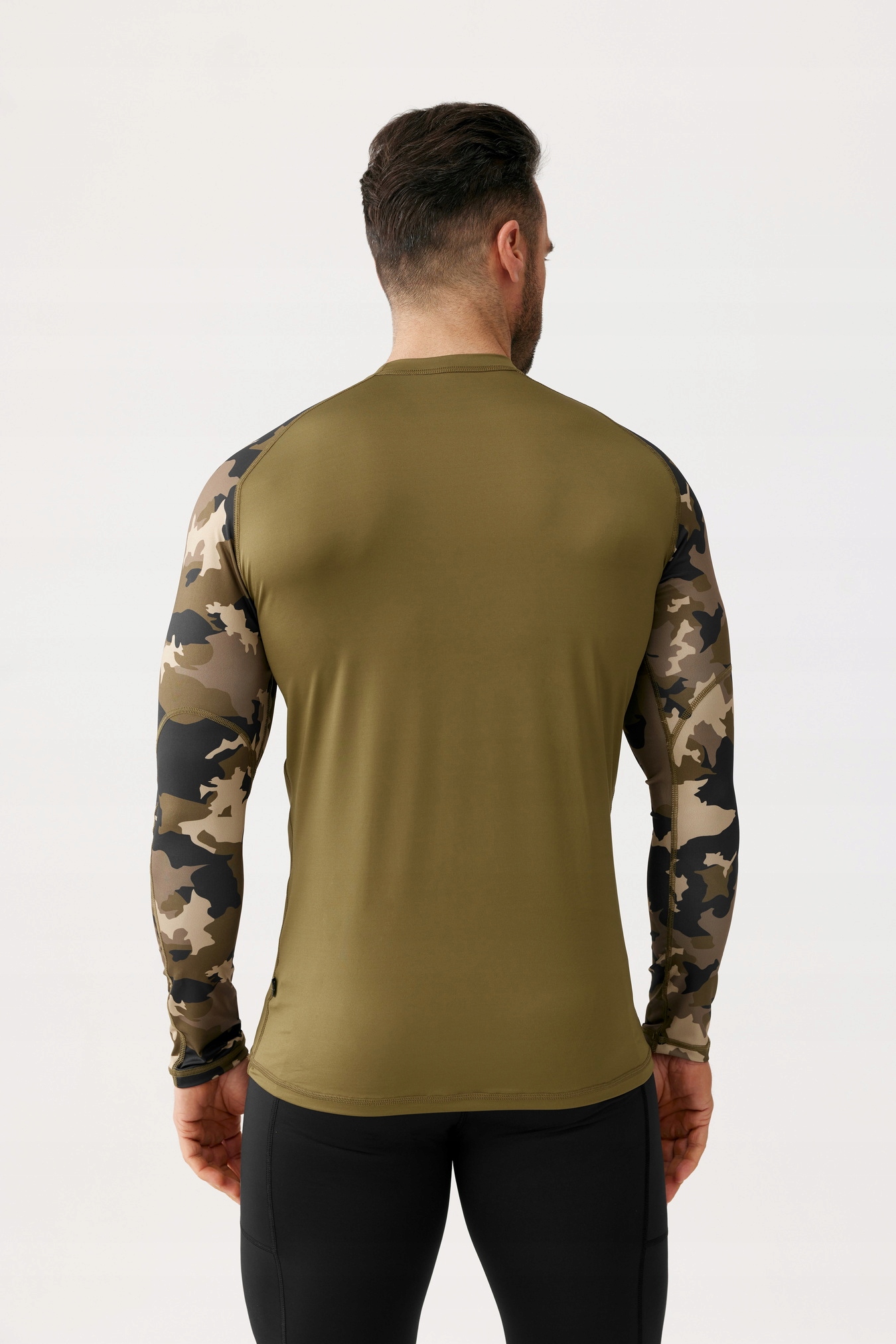 SZYBKOSCHNĄCA KOSZULKA BLUZA TERMOAKTYWNA KHAKI MORO ROUGH RADICAL Kolekcja ARMY