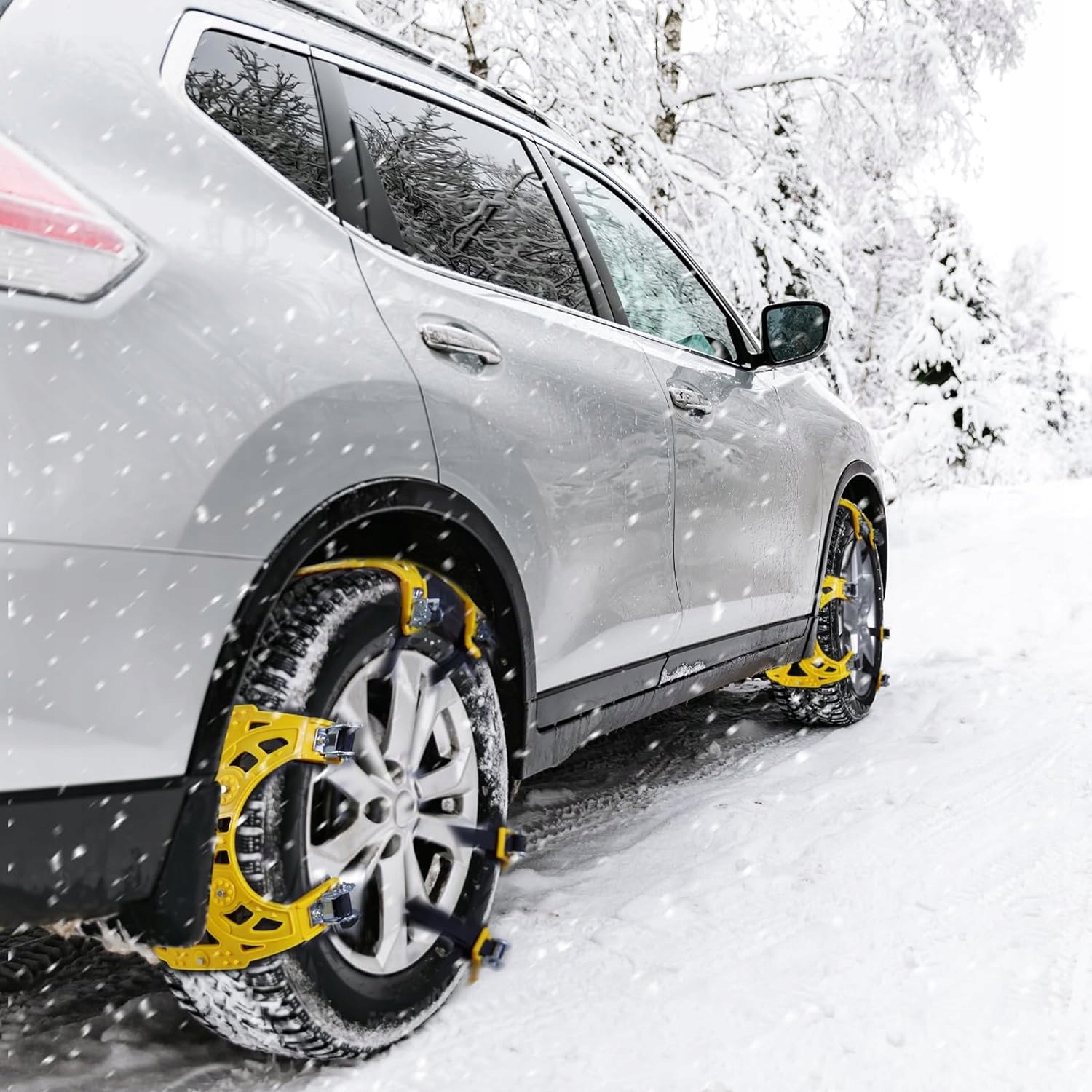 6x OPASKI ŁAŃCUCHY ŚNIEGOWE ANTYPOŚLIZGOWE NA KOŁA BŁOTO ŚNIEG 175-275mm Grupa rozmiarowa KN inna