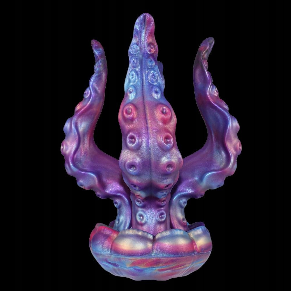 ANIMAL MONSTER DILDO Silikonowy Ośmiornica Tentacle Anal Plug — miniatura 8