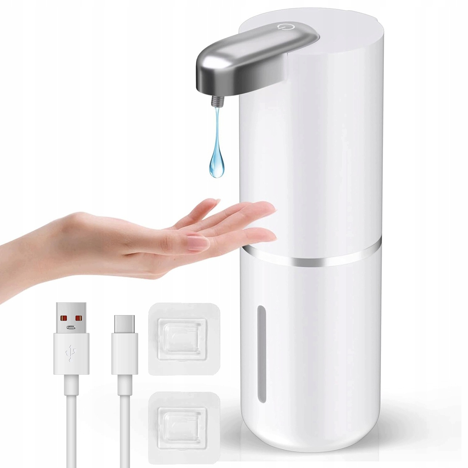 Bezdotykový Automatický Dávkovač Tekutého Mýdla Usb Dávkovač Pěny