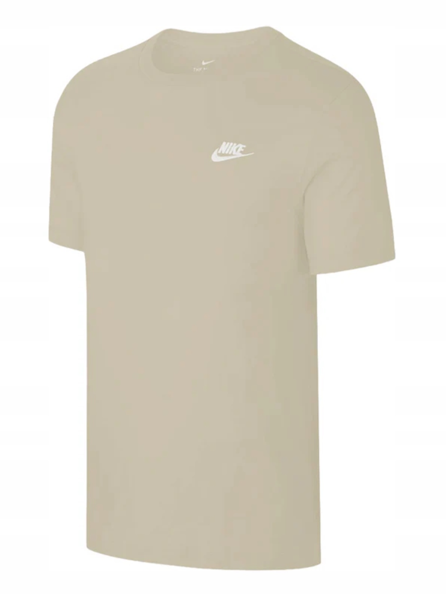 Tričko Nike Nsw Club AR4997-105 tričko s krátkým rukávem béžová bavlněná S