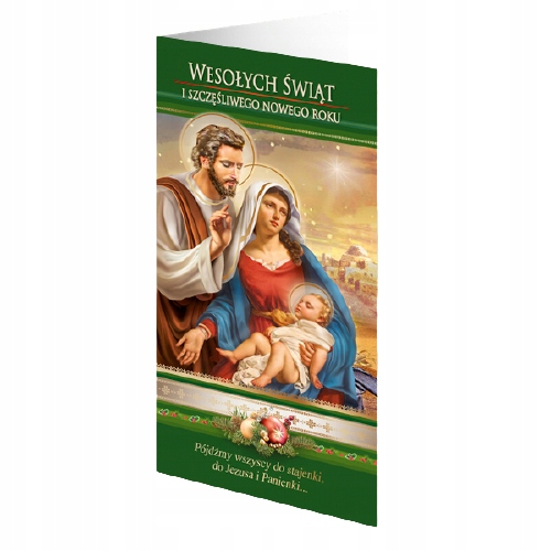 KARNET KARTKA LAURKA BOŻE NARODZENIE KOPERTA 1 szt