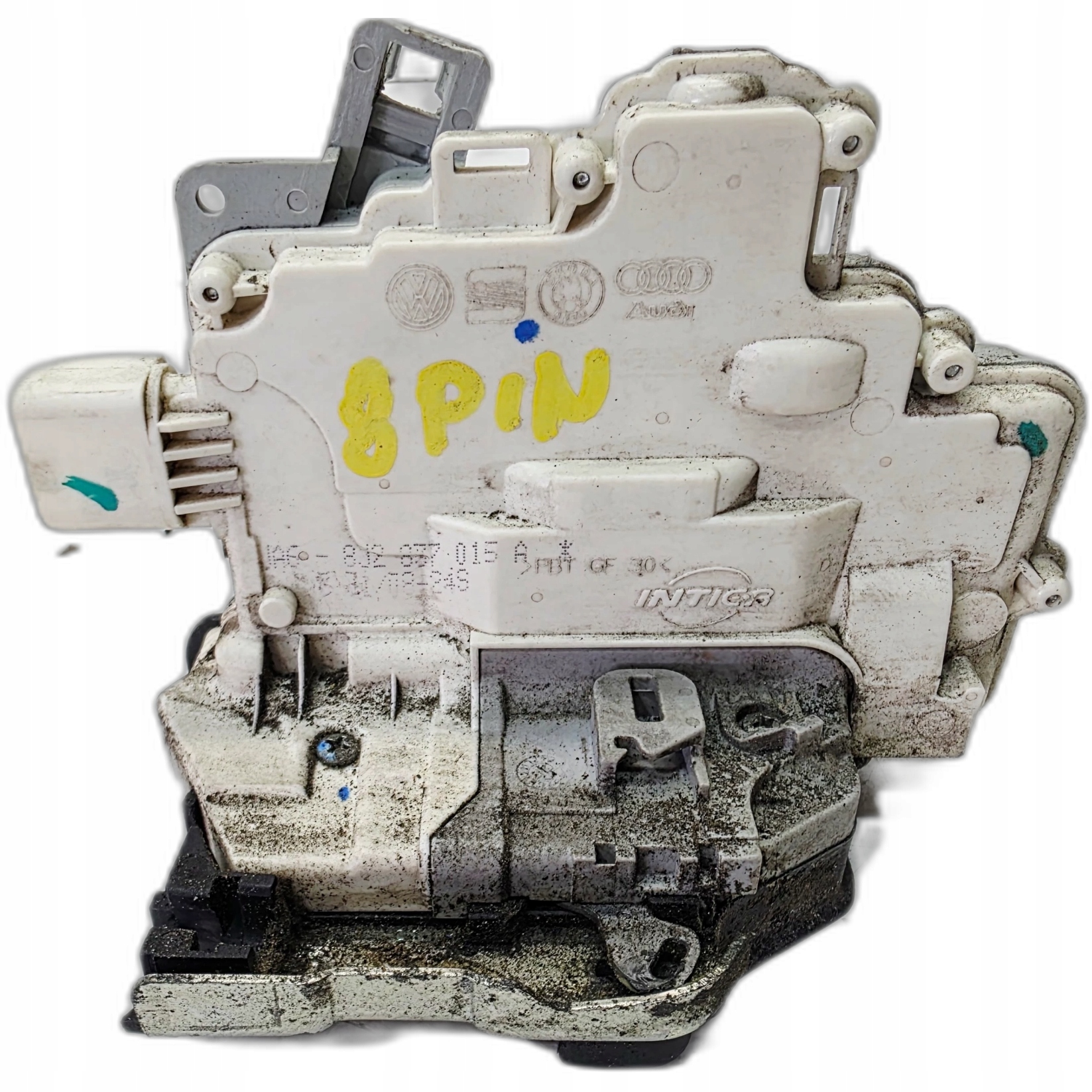 lock door left front AUDI A4 B8 A5 8T Q5 8R 8J2837015A 8 PIN