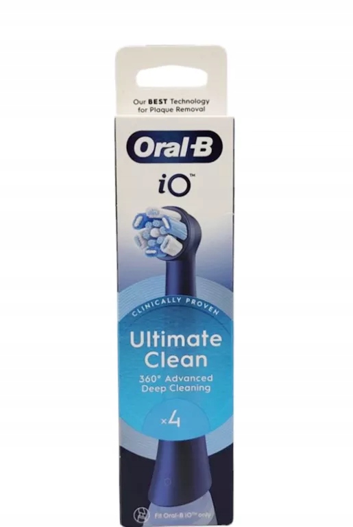 Końcówka Szczoteczki Oral-b Io Ultimate Clen Czarne (4 Szt.)