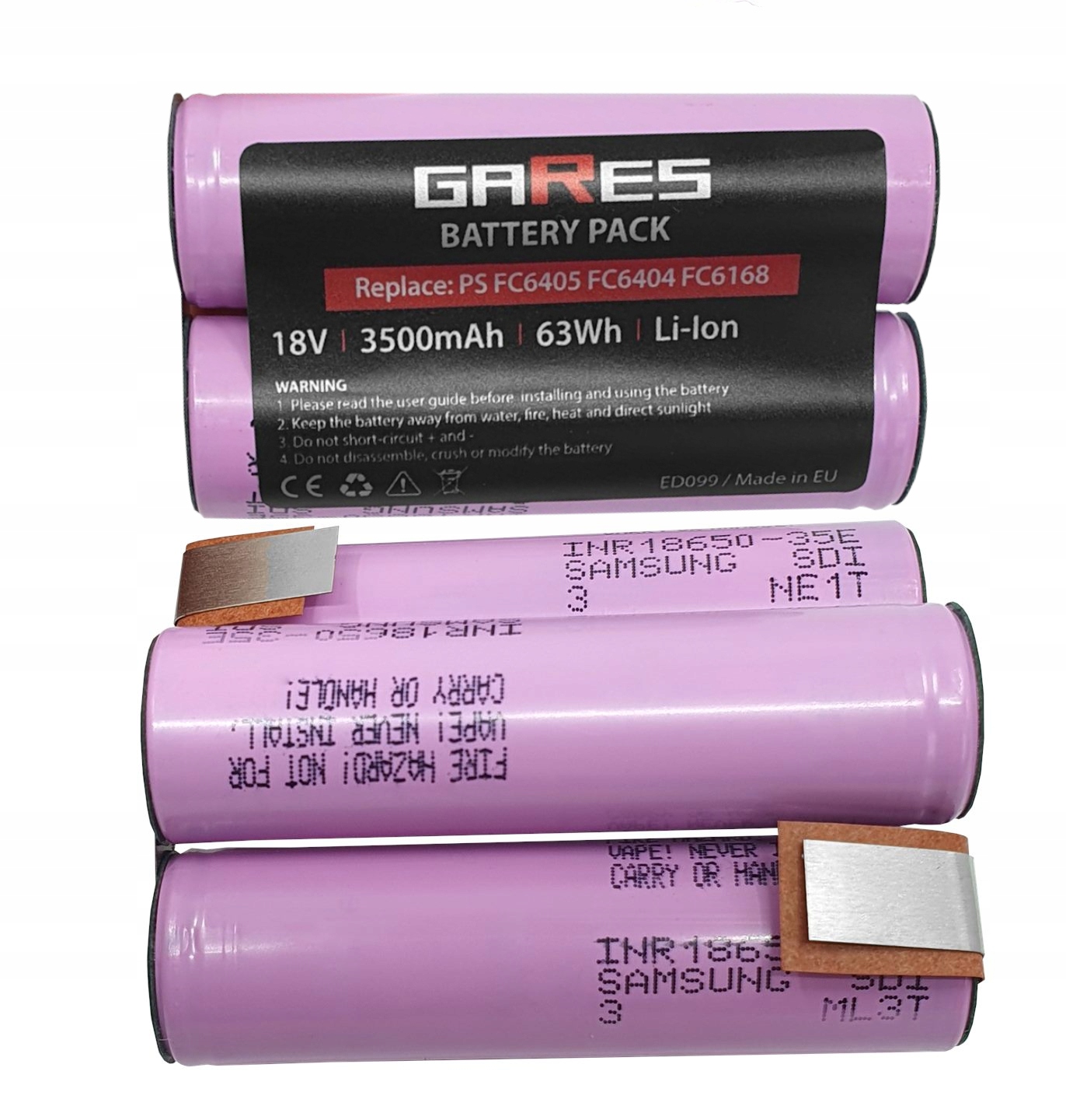 Bateria do Philips PowerPro FC6405 FC6404 3,5Ah