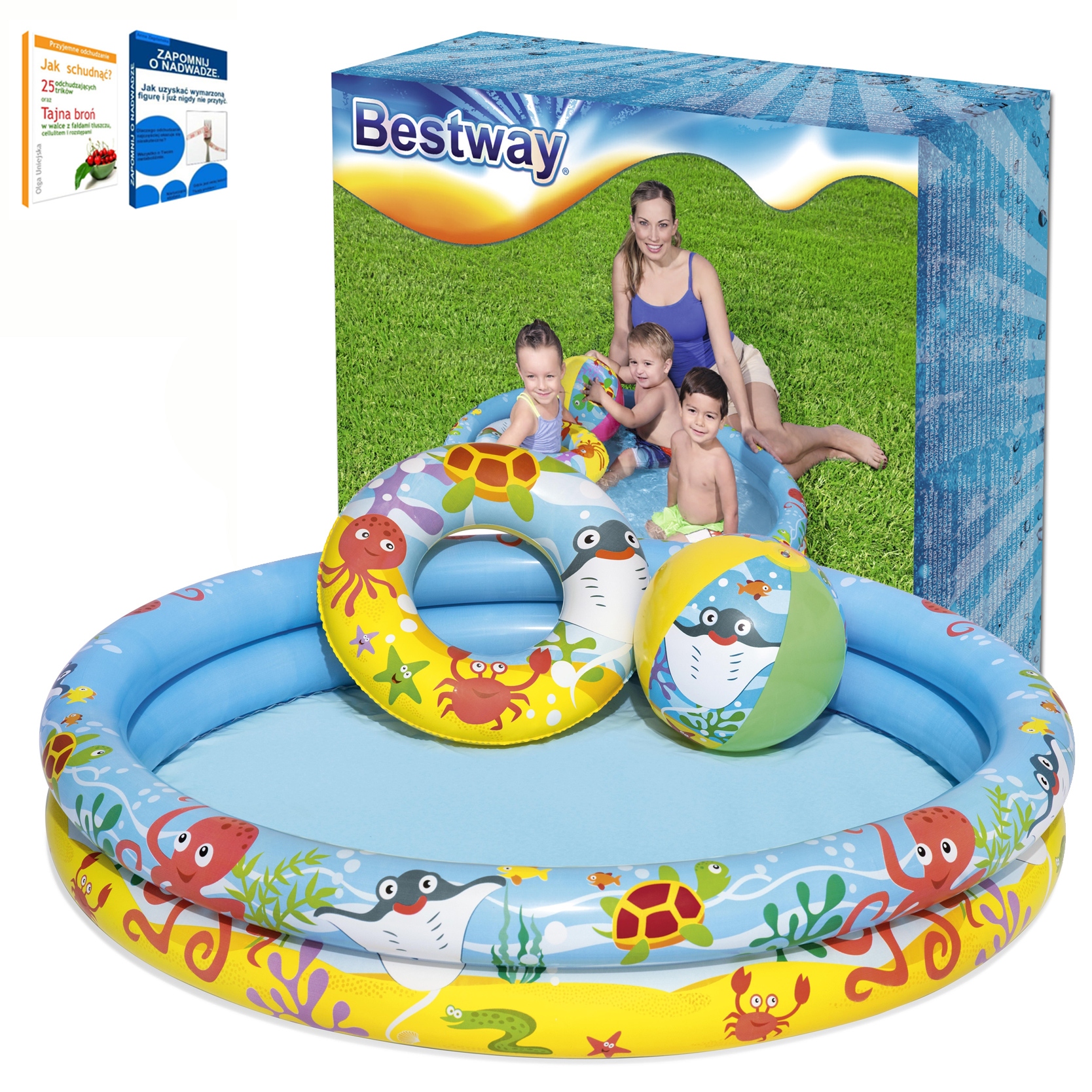 

Basen Dmuchany Bestway plac zabaw Basenik brodzik