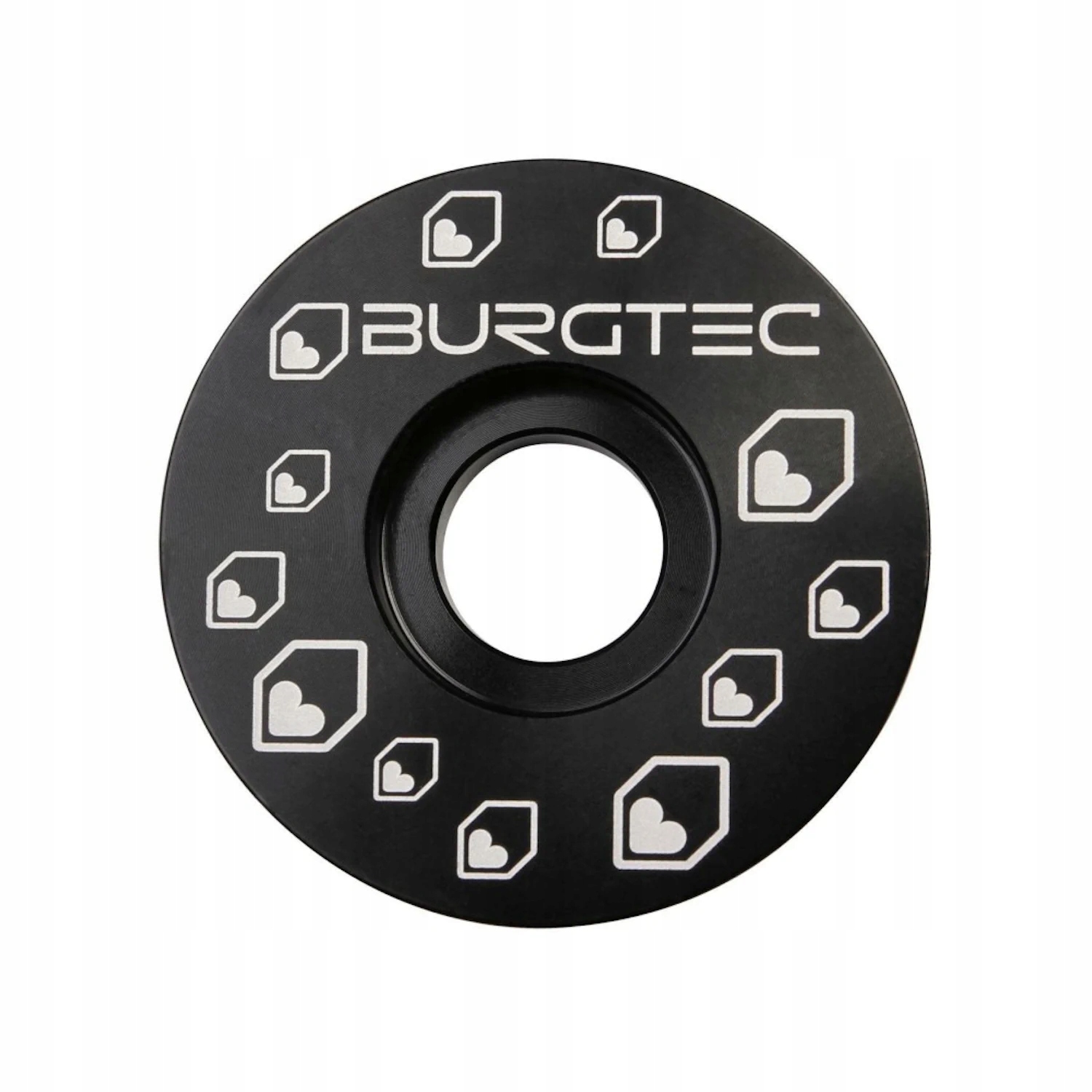 Kapsel sterów Burgtec Top Cap black