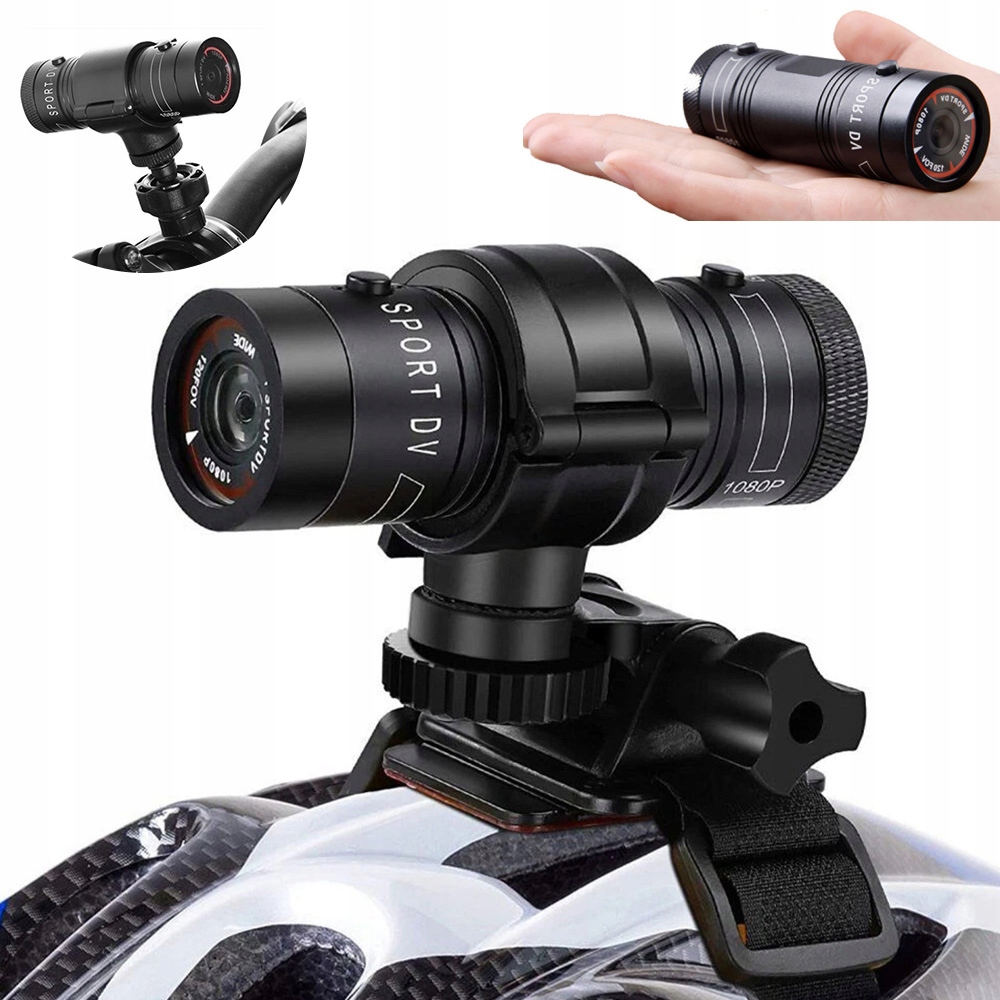 Kamera Sportowa 1080P Hd I Szeroki Kąt Działania Kamera Motocyklowa 120°