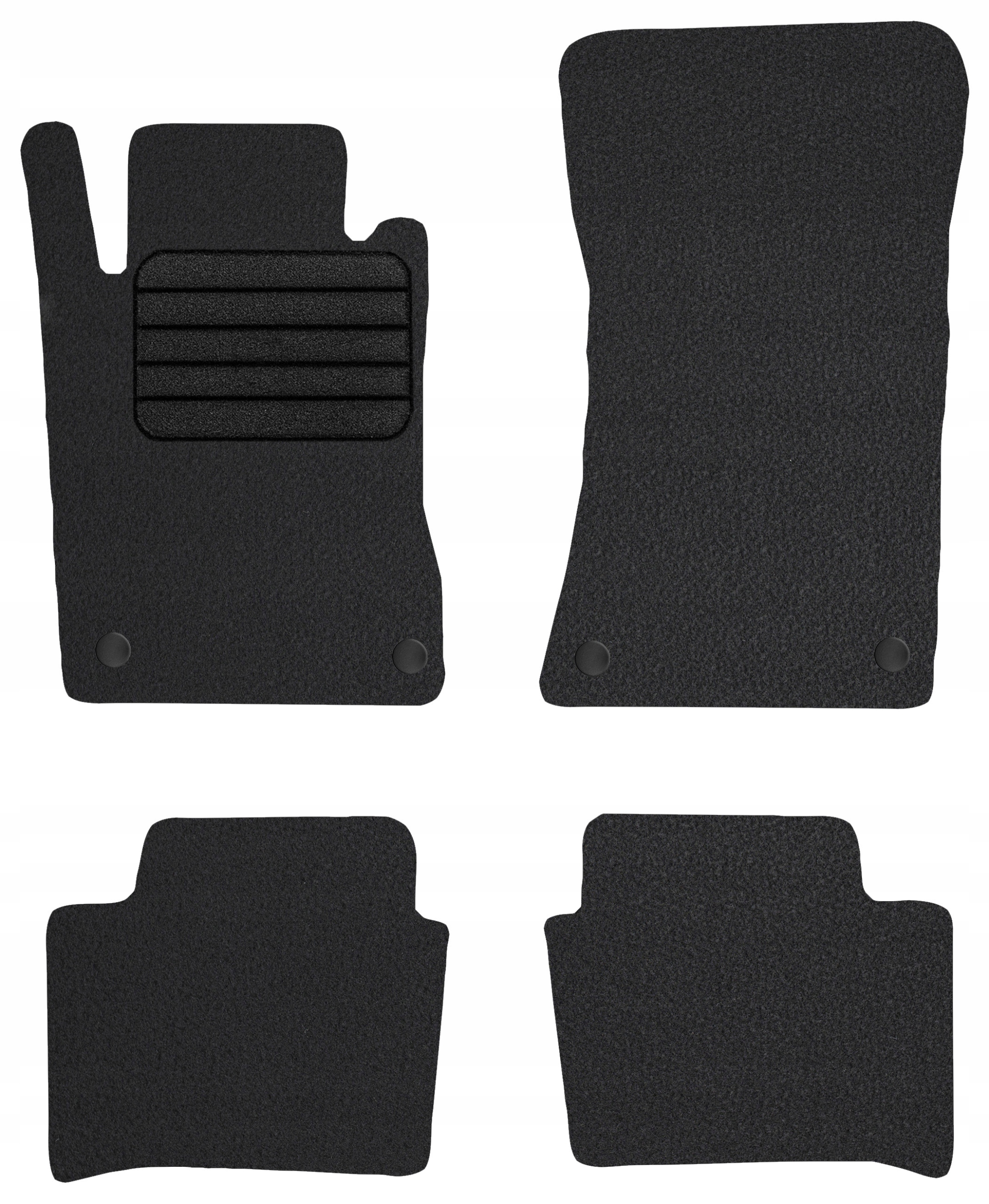 Mercedes E-Klasa W211 02-09 Wycieraczki welurowe Producent Max-Dywanik