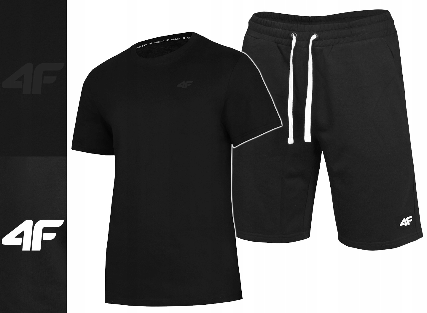 Komplet 4F koszulka męska t-shirt spodenki krótkie zestaw KL03 M