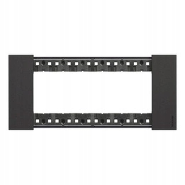 Living Now Rámeček 6M Černý Bticino KA4806KG