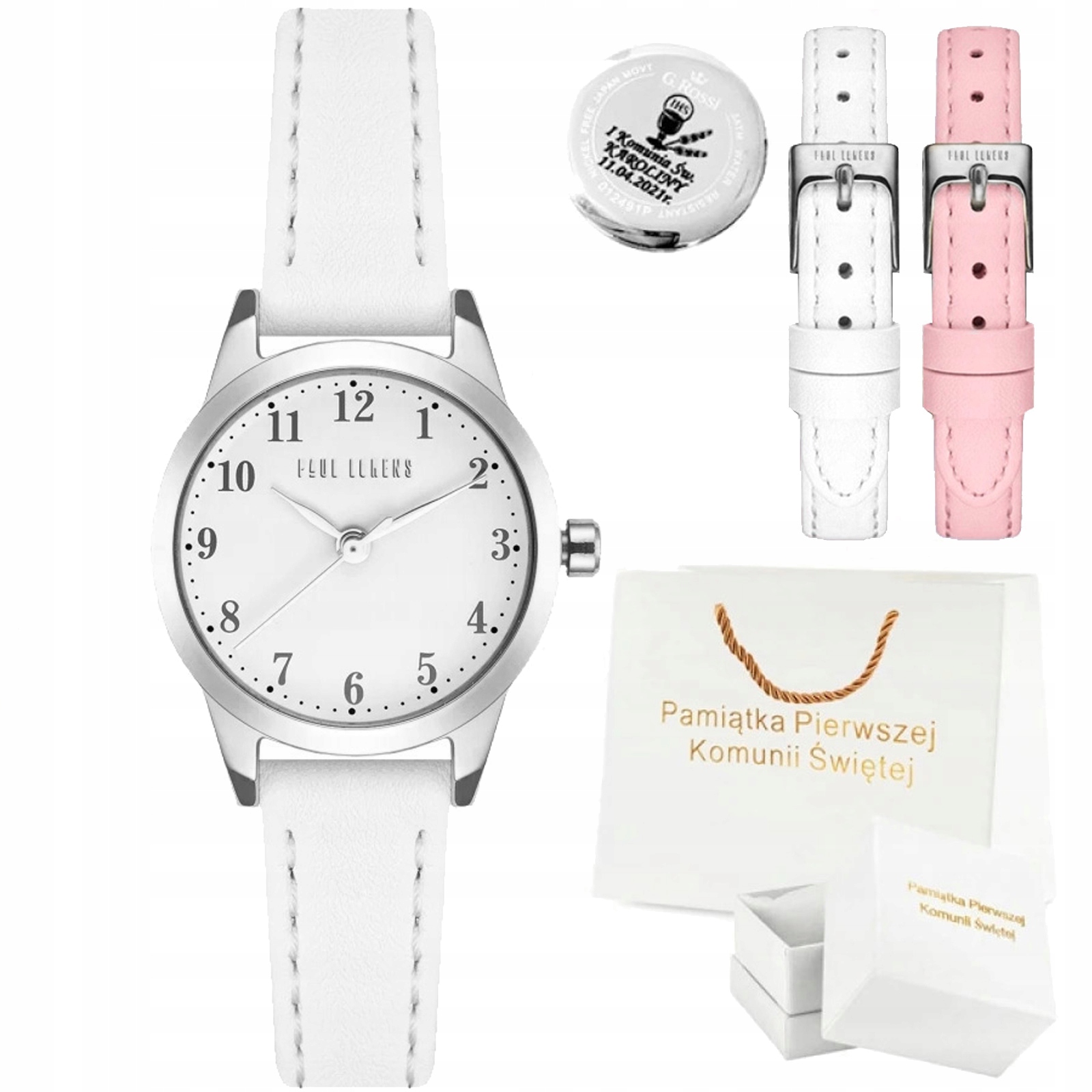 Dětské hodinky Allia na přijímání pro dívku Paul Lorens Gravírování