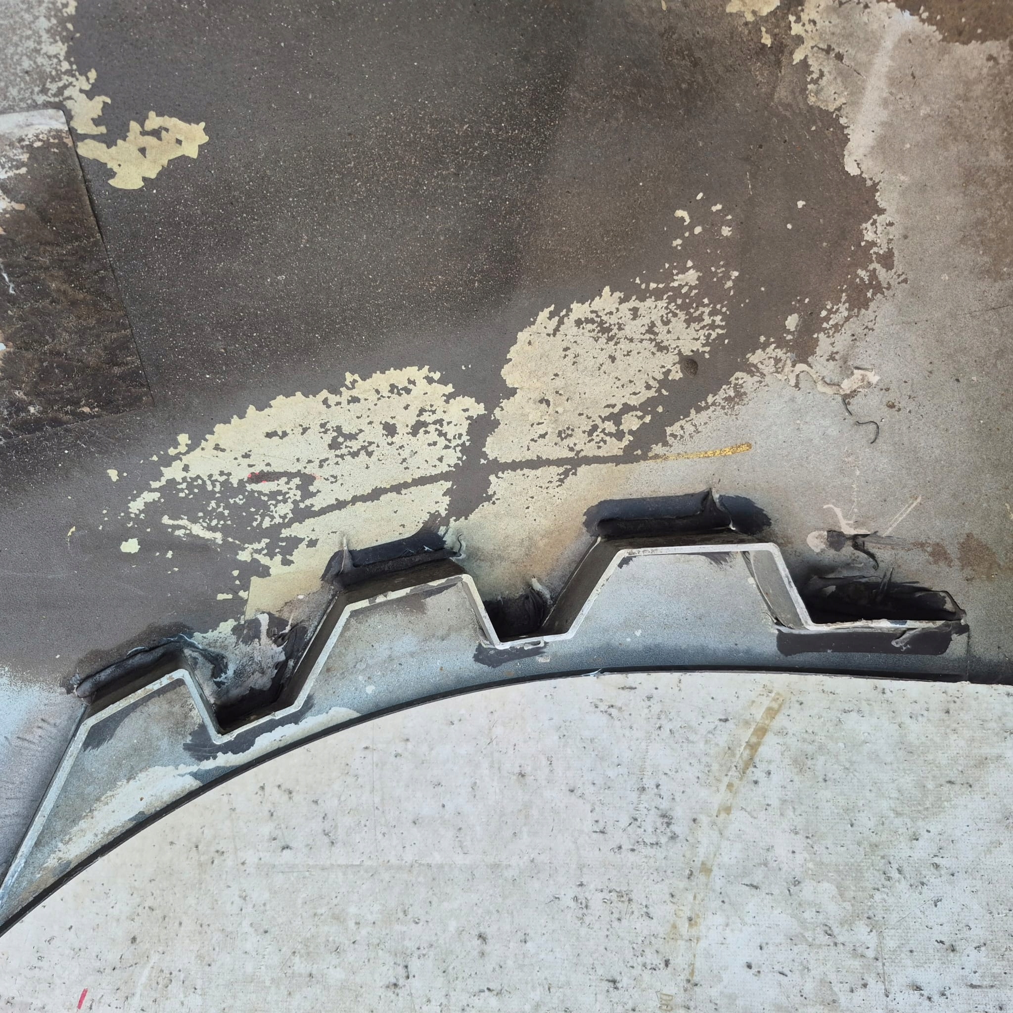 OPEL ASTRA J IV HB 08-12 bumper rear part rear