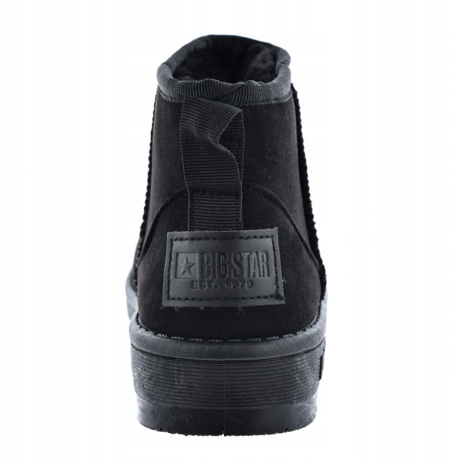 BUTY DAMSKIE ZIMOWE BIG STAR ŚNIEGOWCE OCIEPLANE Model buty botki ocieplane czarne